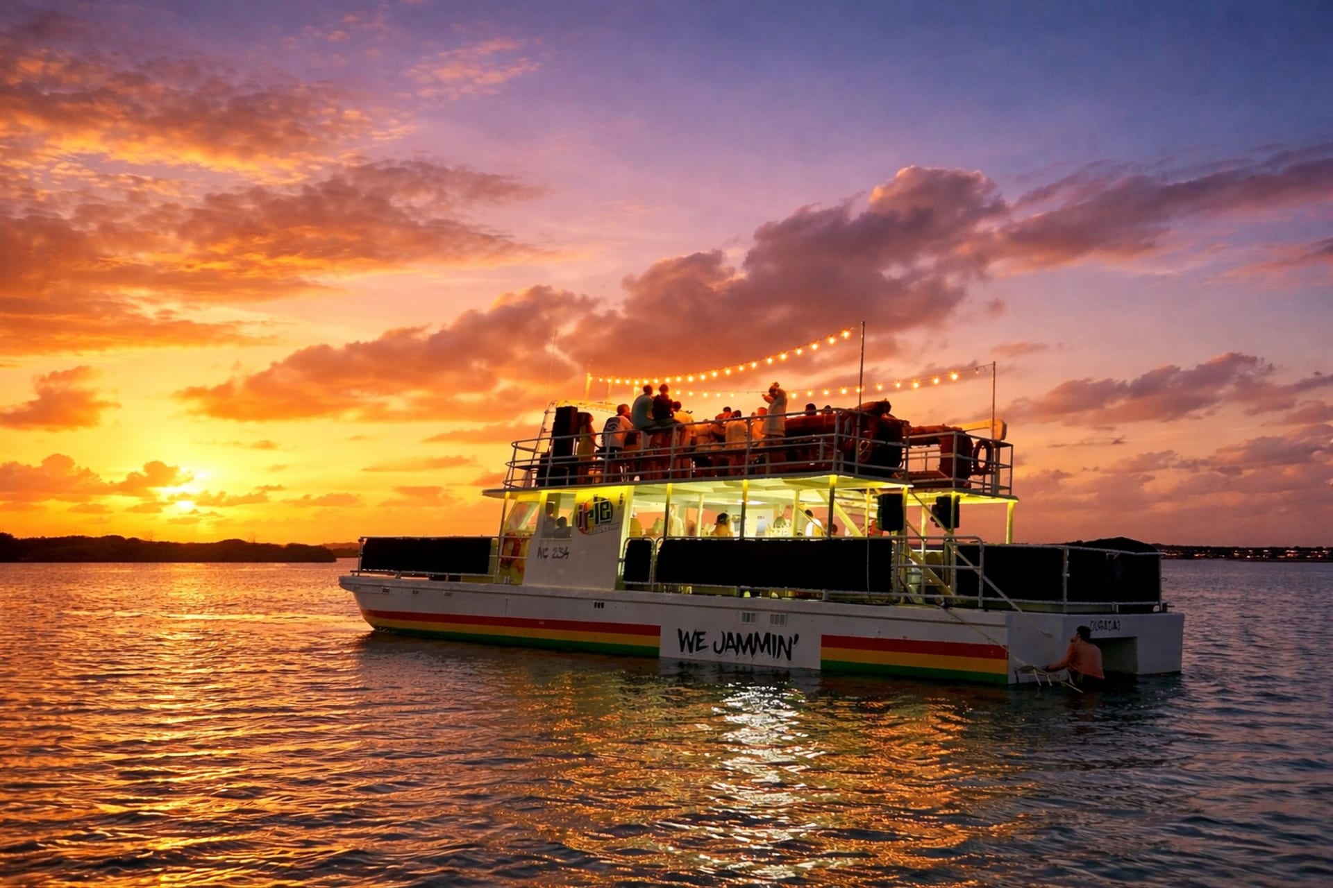 Irie sunset cruise Curaçao