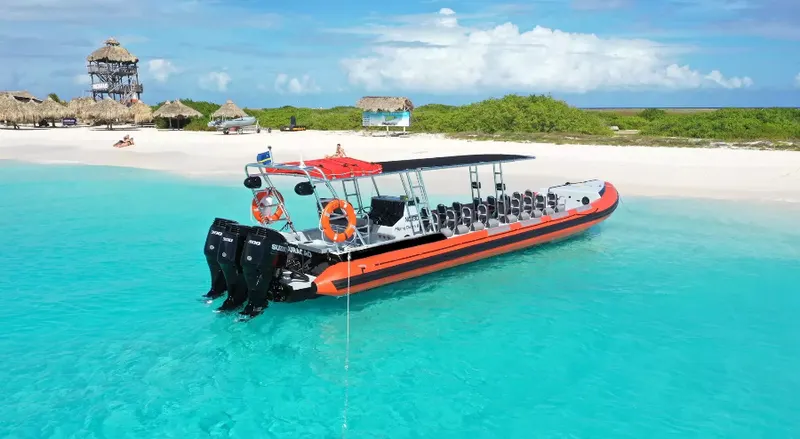 Fastest way to Klein Curacao with the Powerboat​, photo 7