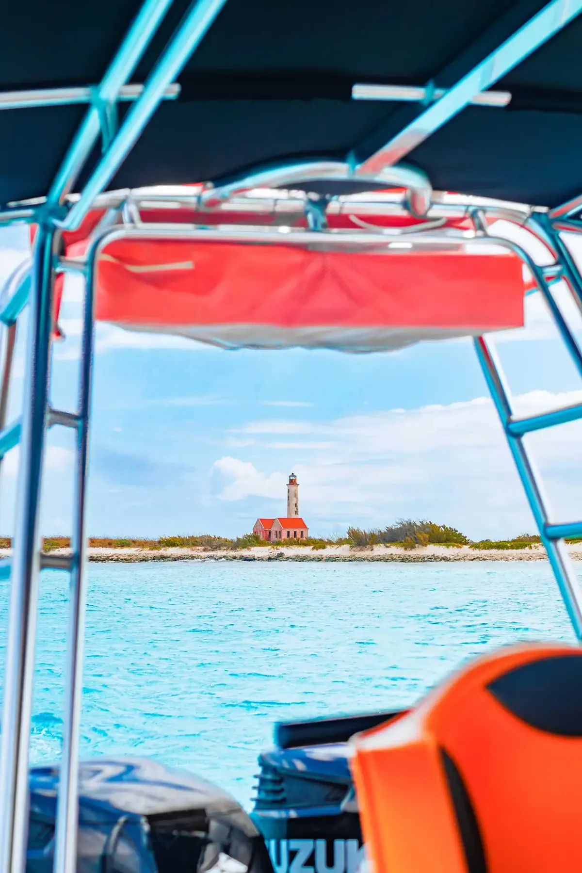Snelste manier naar Klein Curaçao met de Powerboat