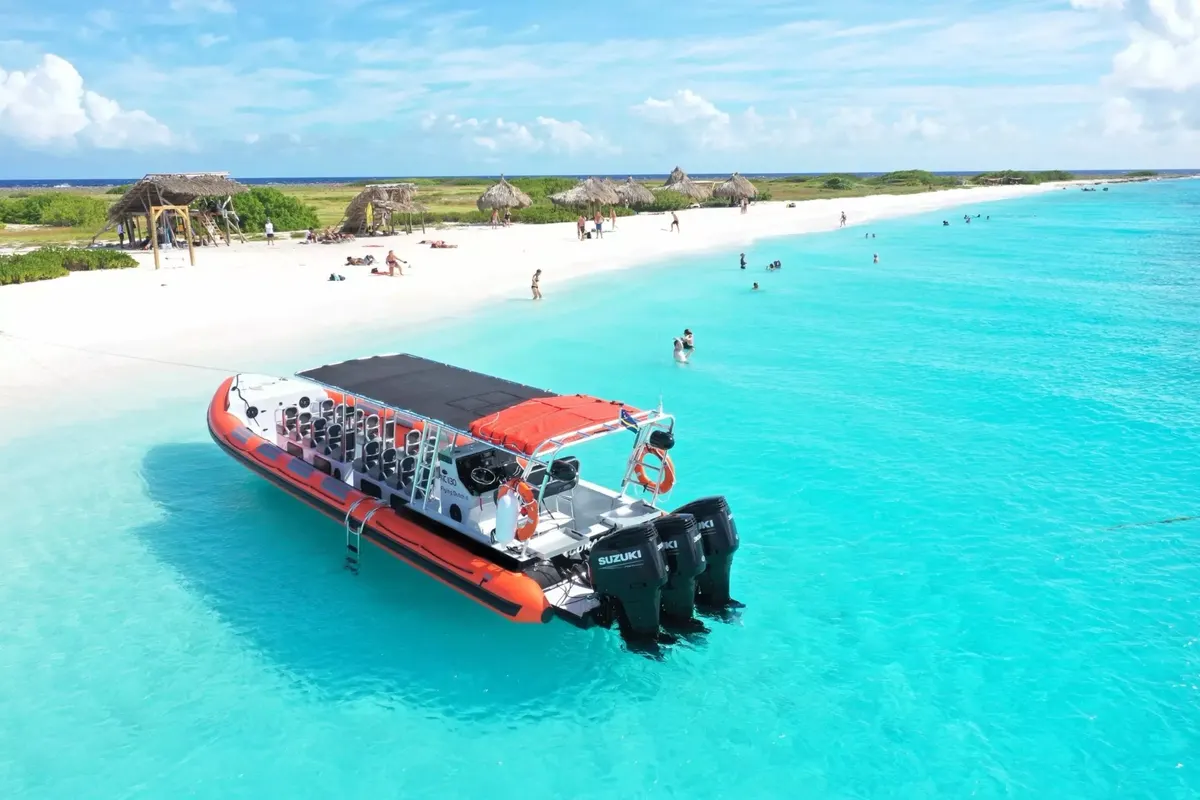 Maneira mais rápida de Klein Curaçao com o barco a motor​
