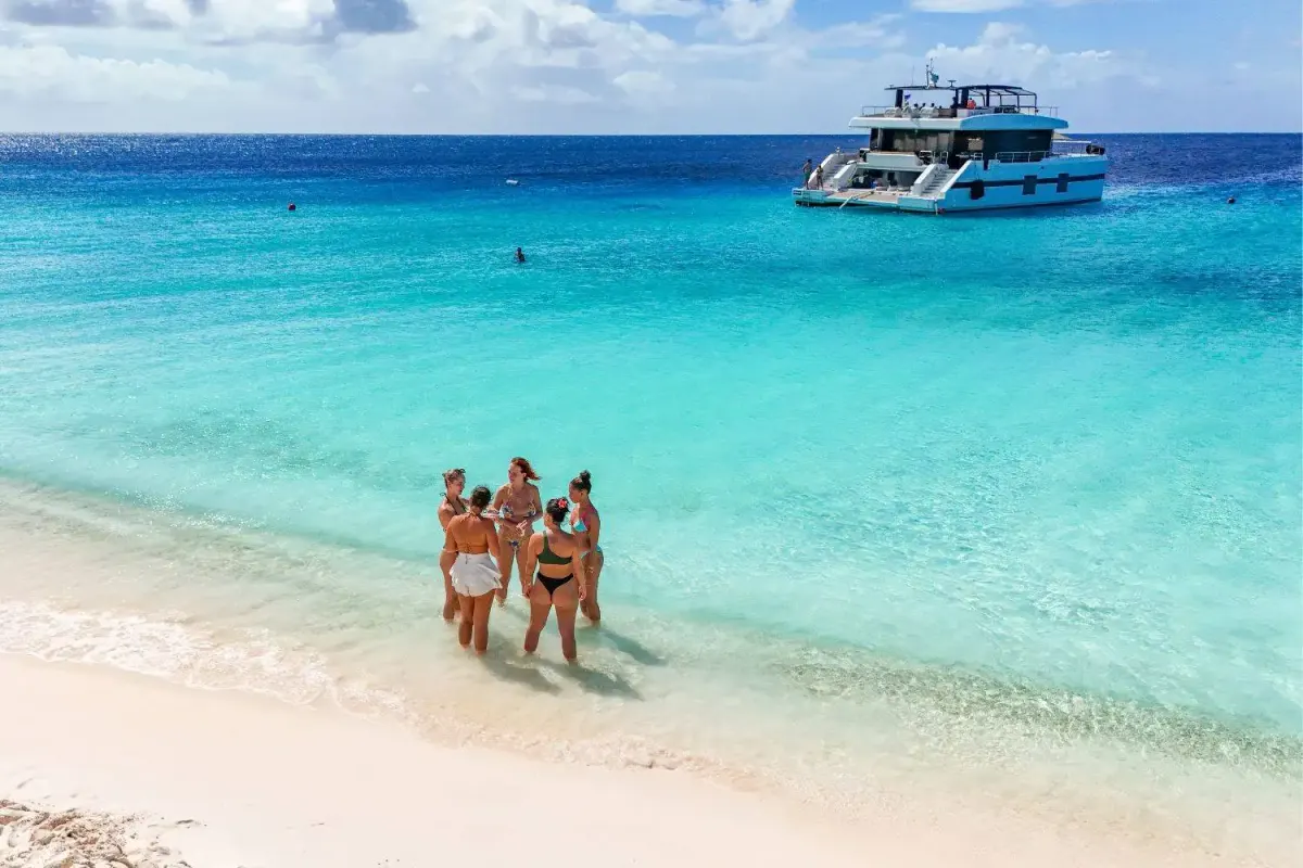 Klein Curacao mit dem Luxuskatamaran, Foto 5