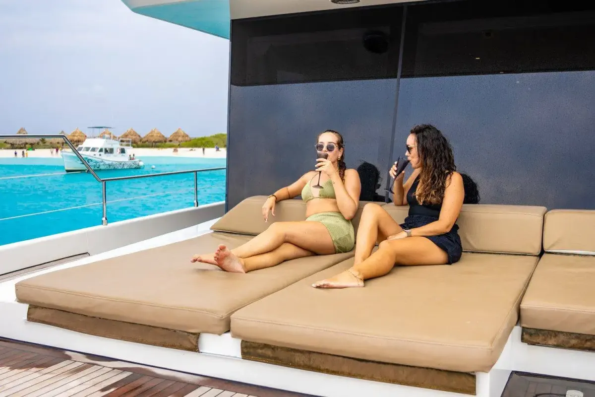 Klein Curacao mit dem Luxuskatamaran, Foto 8