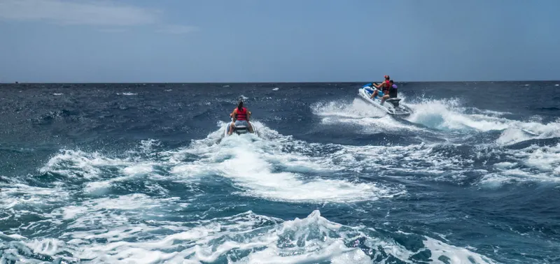 Tour en moto de agua Bahía Piscadera, foto 3