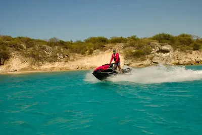 Tour en moto de agua Bahía Piscadera